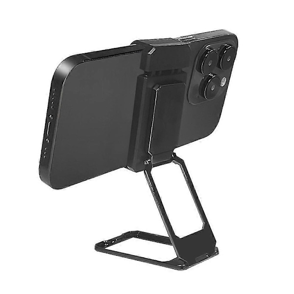 Klips-type Mobiltelefon Desk Holder Stativ Justerbar Bærbar Foldbar Desktop Bordbeslag Montering