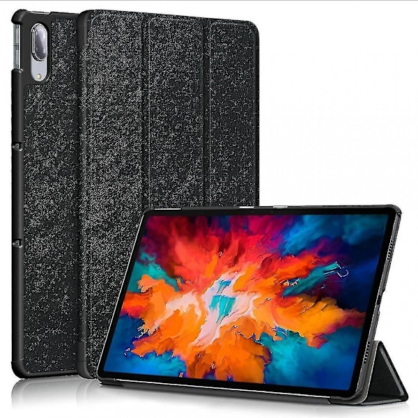 Litchi Texture Tri-fold Auto Wake / Sleep PU Cover Sort For Lenovo Tab P11 Pro Tb-j706f / J716 Sort