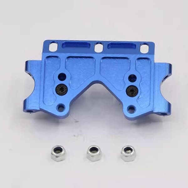RC Framre Nedre Bulkhead, Röd Passar 1/10 Slash & Andra Modeller