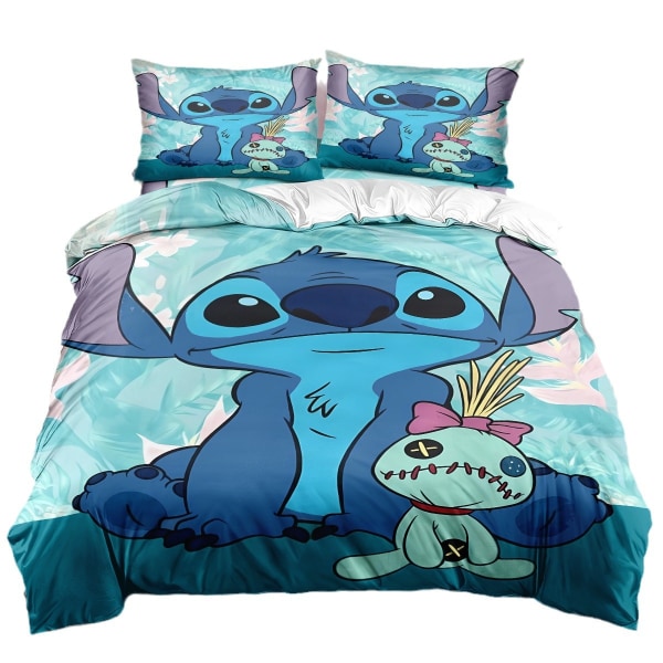 Stitch-serie borstad tredelad uppsättning RM-19 210*210 three-piece set