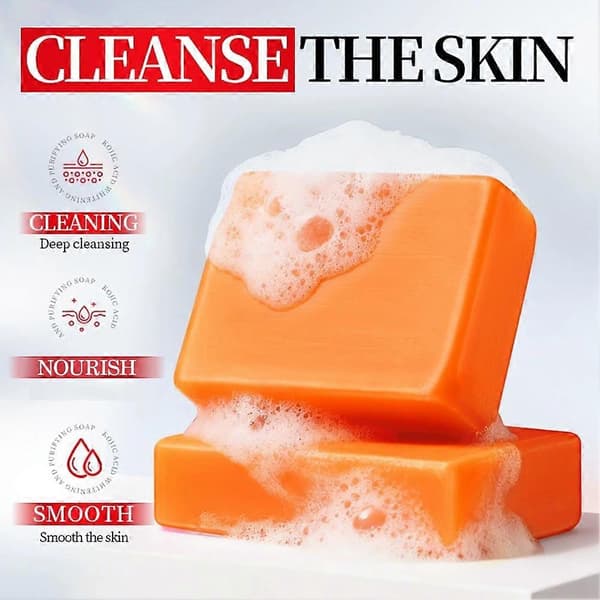 SADOER Kojic Acid Sæbe 100g Lysnende Rensende Ansigtsbar