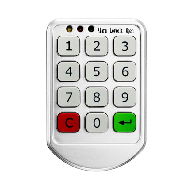 Nyckelfri Digital Dörrlås Elektronisk Tangentbord Säkerhet Lösenord Skåp Kodlås