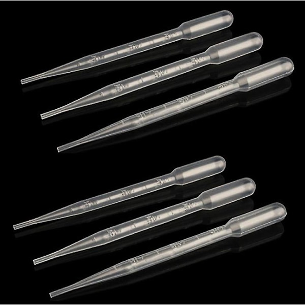 10pcs 5ml Plastic Transfer Pipettes Eye Dropper, Disposable Essential Oils Pipettes Dropper Makeup Tool