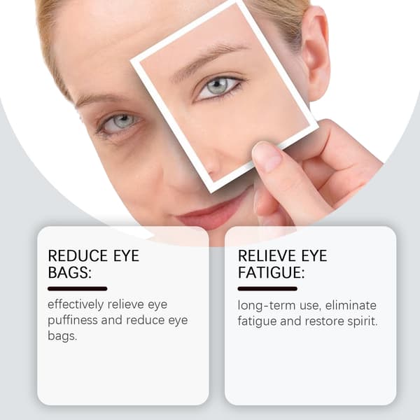 Specialerbjudande på 2-pack! Jaysuing Coffee Eye Roller Essence vårdar huden runt ögonen.