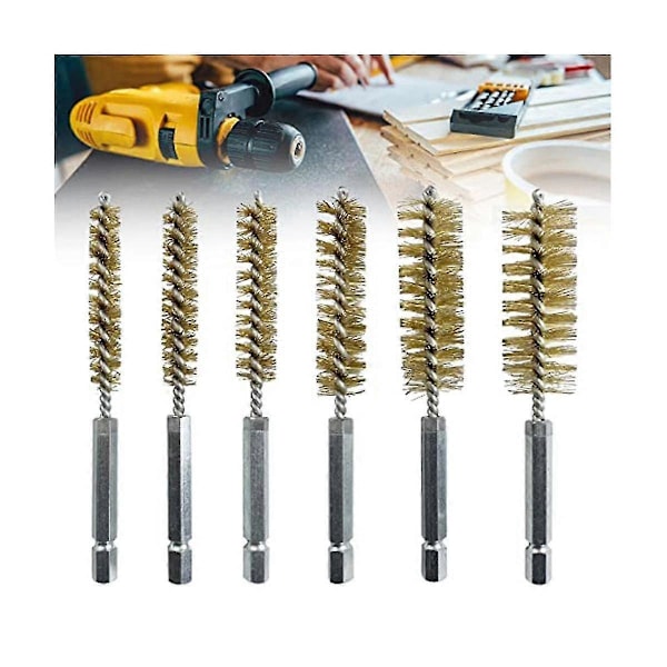 Runde Wire Brush Diameter Rustfrie Stål Rørbørster I Ulike Størrelser Med Runde Wire Børster F