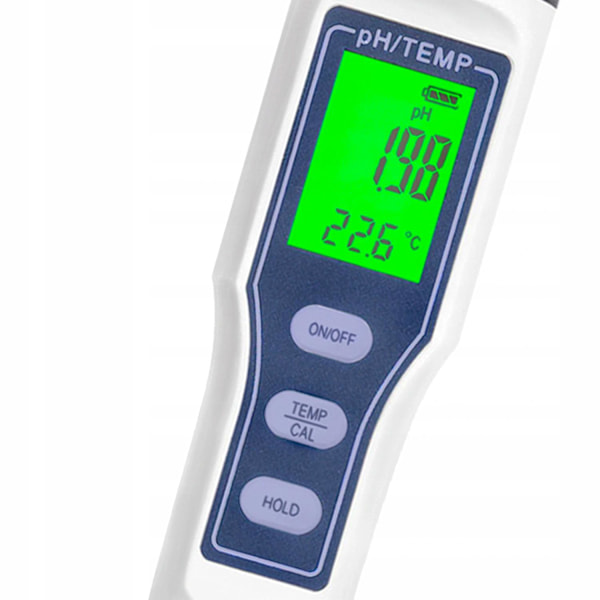 pH-meter for vann Hvit zd