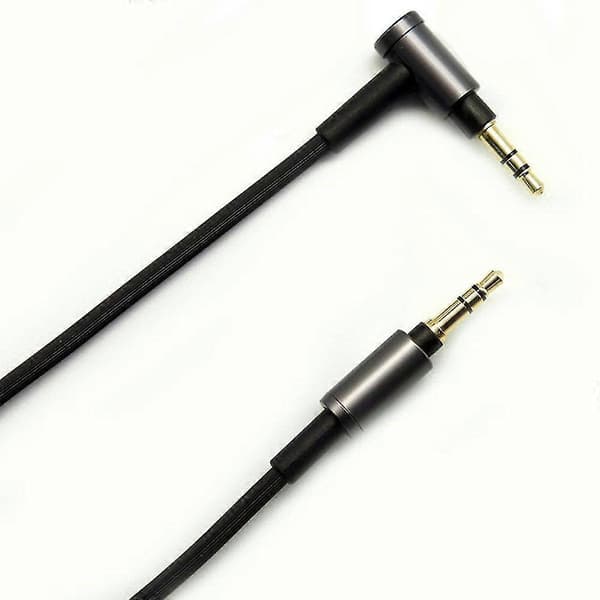 3,5 mm lydkabel til Sony Wh-1000 Xm2 Xm3 Xm4 (sort uden mikrofon)
