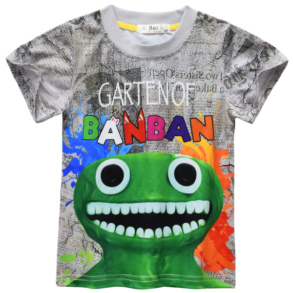 Game Garten Of Banban Casual kortärmad T-shirt för barn 3342 140CM