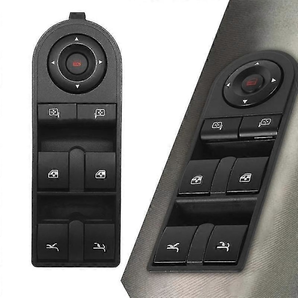 93162636 Strømbryter for elektrisk hovedvindu for / OPEL TIGRA B TWINTOP 2004-2016