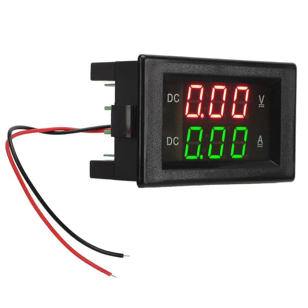 Digital Voltmeter Ammeter med 0-600V/0-99.9A Måling AC/DC