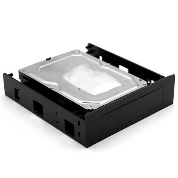 5,25 tommer CD-Plads til 3,5 tommer 2,5 tommer SATA HDD Mobil Rack Beslag Kabinet Sort til PC