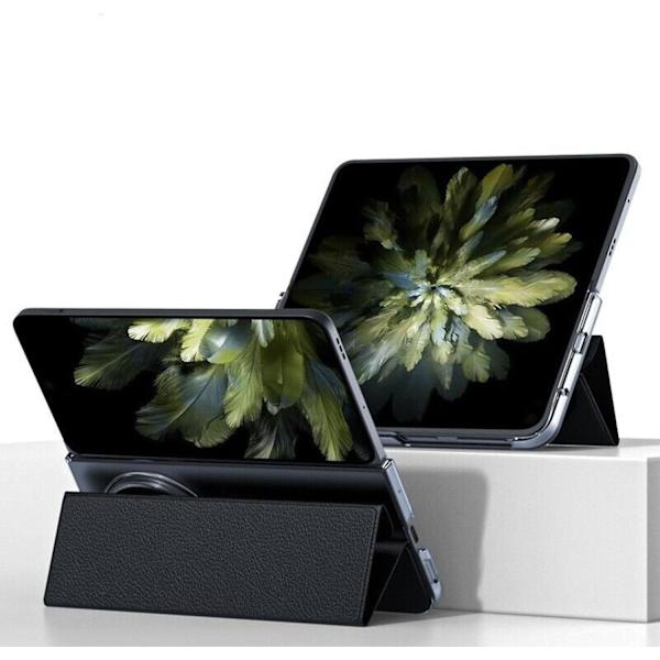 Magneettinen suojakotelo OnePlus Open -älypuhelimelle, minimalistinen nahkainen telakkapeite, täysi suojaava puhelinkotelo green