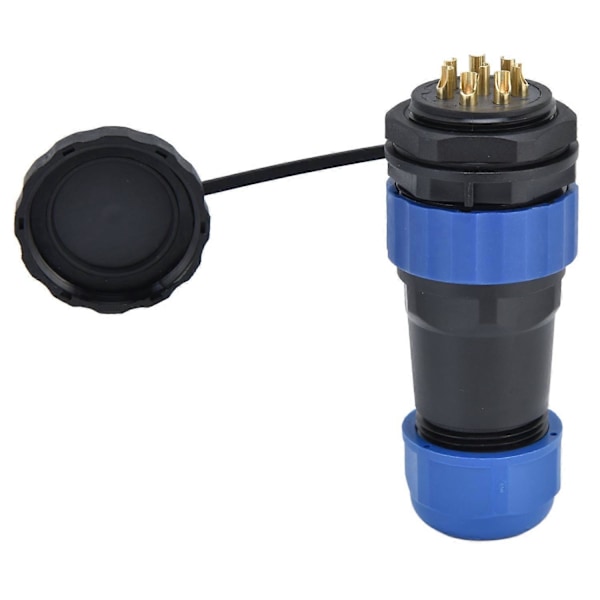 Flypluggkontakt IP68 Vanntett SP28 Bakmutter Sveising Hunn og Hann Strømkontakt 380V 25A8