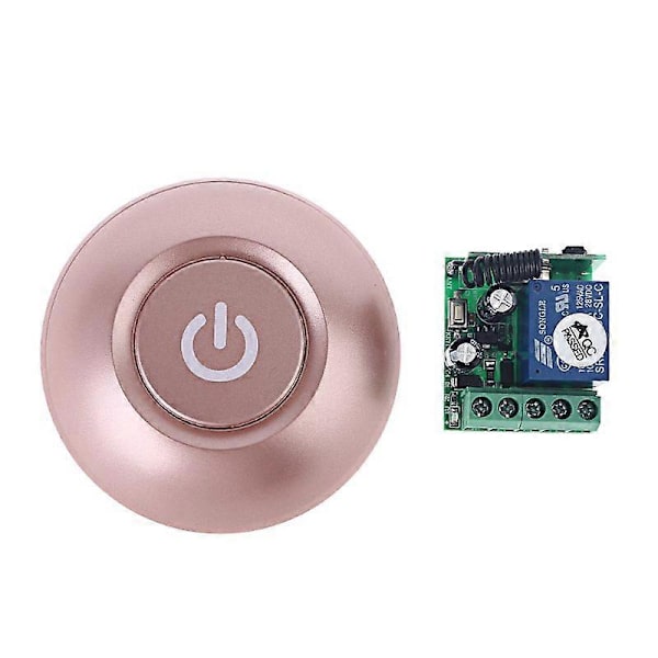 DC12V Selvgenererende Envejs Kontaktsystem med Fjernbetjening rose gold