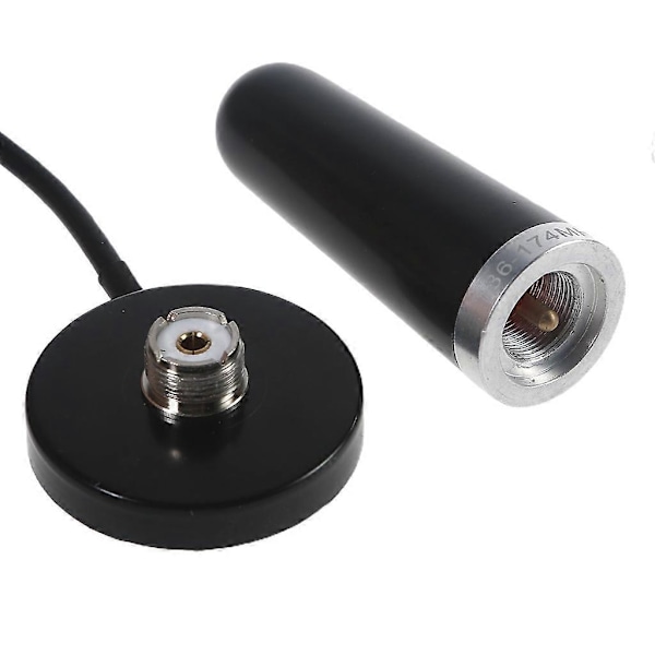 Dobbelt bånds 136-174/400-480MHZ Radioantenne Håndholdt To-vejs Radio Magnetisk Base