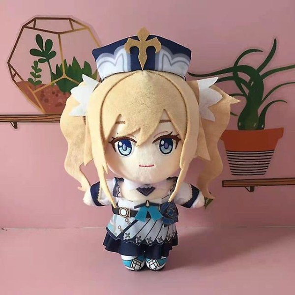 Game Anime Genshin Impact Plyschdocka Leksak 20cm Cosplay 20CM Barbara