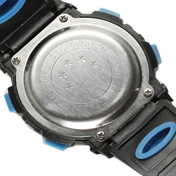 Digital LED Vandafvisende Sportsur Håndled Baggrundsbelyst Til Drenge Piger Børn Unisex black