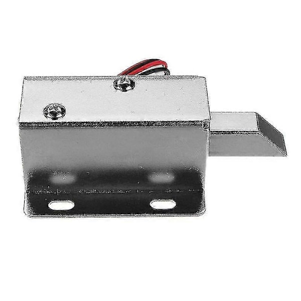 24V DC sähkölukko-osasto solenoidi pitkällä lukkokielellä kaappi- ja laatikko-oviin