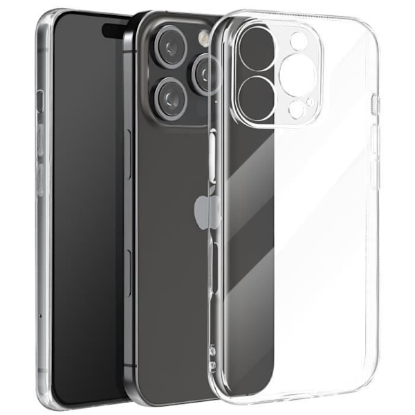 Case for iPhone 16 Pro Camera Block Protected Anti-moisture Transparent