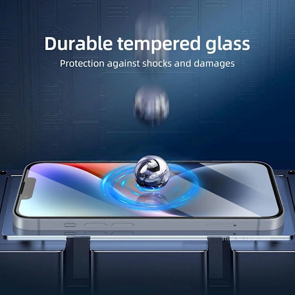 3 stk herdet glass for Iphone 16 13 15 11 12 14 Pro Max 12 13 Mini Full Screen Protector On For Iphone 14. 15 Plus Xr Xs Glass iPhone 11 Pro iPhone 11 Pro 3PCS