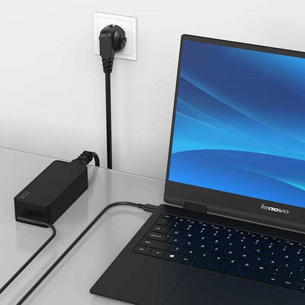 65W USB C Strømadapter for Bærbar PC for Lenovo ThinkPad Huawei