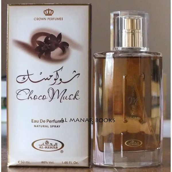 AL REHAB EAU DE PARFUME MANN-KVINNE - 50 ml FLASKE - CHOCO MUSK