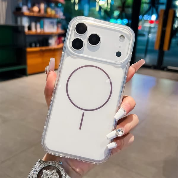 iPhone 17 Pro Max telefoncover, hvid