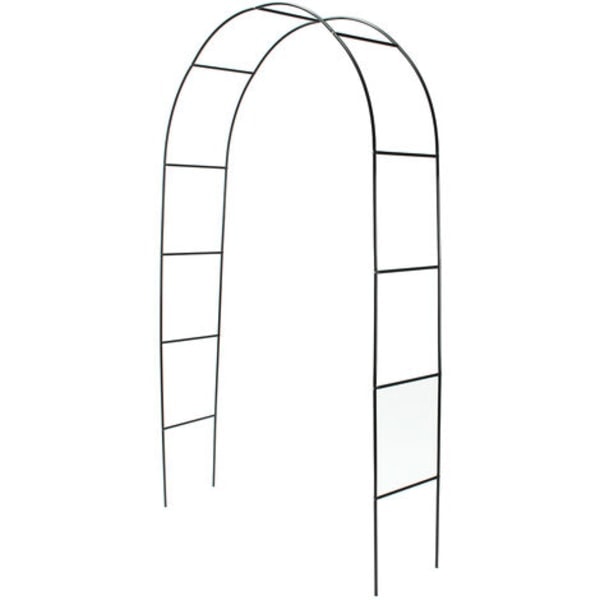 Stål trädgårdsvalv, spaljépanel L.120 x H.240 cm trädgårdsdekoration