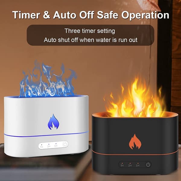 ING Aroma diffuser, BPA-fri, aromaterapi, luftfugter, ultra-stille ultralydsfugter, aromaterapi