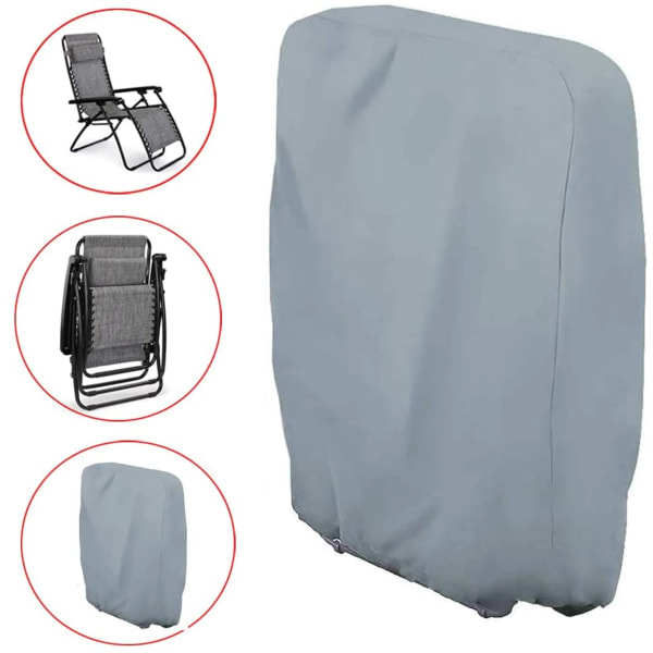 Cover recliner foldable - garden armchair foldable, waterproof cover sun lounger foldable cover