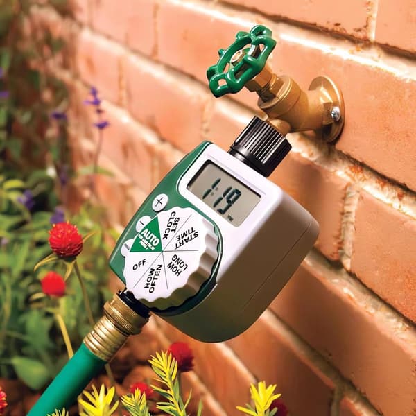 Sprinkler Timer Trädgårdssprinkler Programmerbar Trädgårdsslang Vattningstimer Med Regnfördröjning Manuell Vattningsfunktion Slangtimer Automatisk