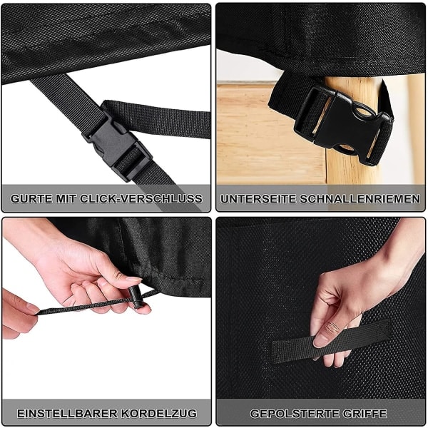 Trekk, parasolltrekk Vanntett 210d polyester Taffeta Heavy Duty Trekk