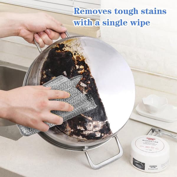 Disktrasor - 10 Stycken - Lämpliga för Svåra Fläckar - 20x20cm