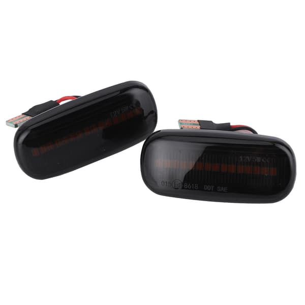 2 stk LED-sidelys bil fender blinklys A3 A4 A6 8P 8E 4F