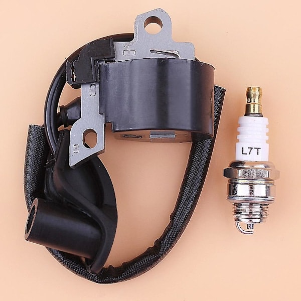 Tändspole och tändstiftssats för Stihl FS400 FS450 FS480 FR450 FR480 SP400 Trimmer 4128 400 1306