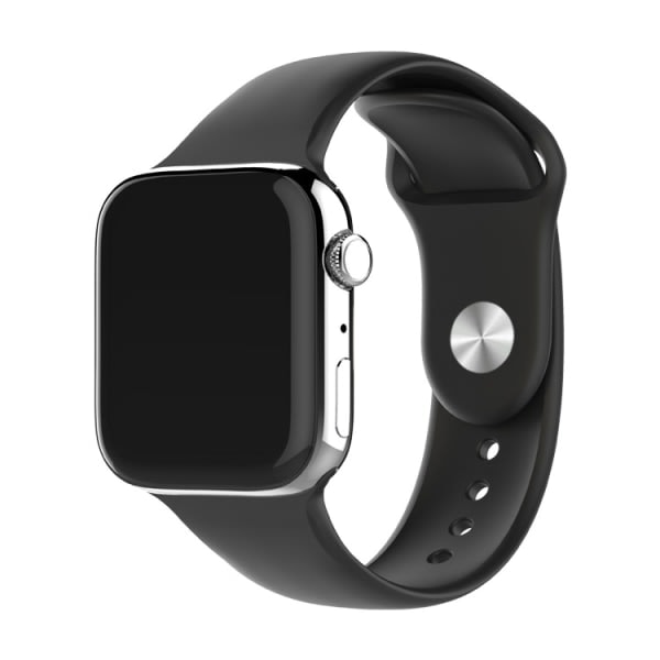 Passer til Apple Watch silikone rem 38/40/41mm rem Sort