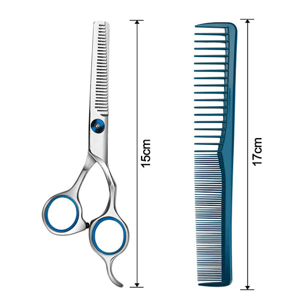 Professionelle Barber/Salon Razor Blade Hårklippesaks/Saks, Rustfrit Stål Hårklippesaks Bedst Til Barber Med Meget Skarpe Blade