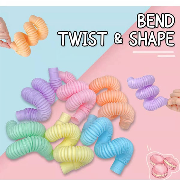 6-pack rörliga fidget-leksaker - Leksak / Sensorisk