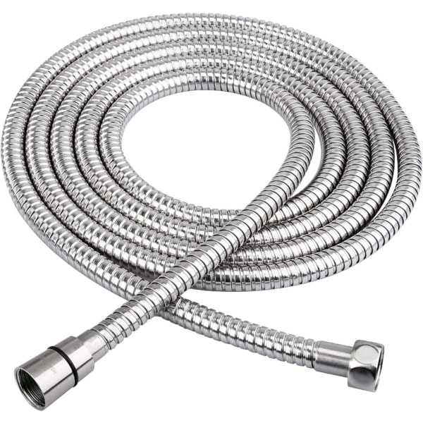 HOMEIDEAS 118 tommer (3m) bruseslange 304 rustfrit stål ekstra