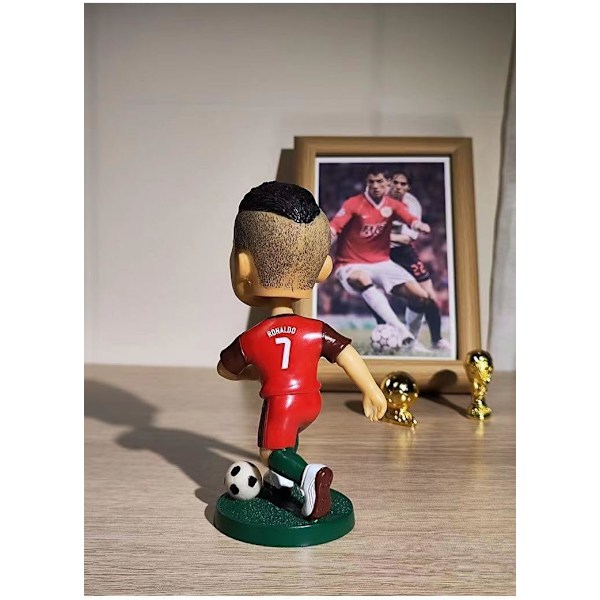 Jalkapalloklassikko Nro 7 Hahmo, Super Jalkapallotähti Cristiano Ronaldo Hahmo, Maailman Paras Jalkapalloilija Jalkapallolahja
