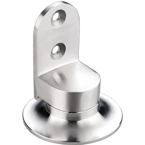 2 stk. Solid Støpt Sus304 Rustfritt Stål Gulvmontert Sterk Magnetisk Dørstopper
