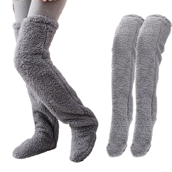 Snuggs Mukavat Pitkät Polvipitkät Snuggle Paws Korkeat Sukat Gray