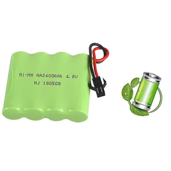 4.8v 2400mah Ni-MH Batteripaket Rc Leksak Elektrisk Belysning Aa 4.8 V 2400 Batteri för Rc Leksaker DB