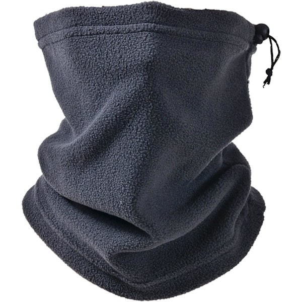 Rød sykkelhalsvarmer for kvinner, vindtett polarfleece skjerf for vinteren, varm og koselig nakketube for løping, skøyting og fotturer Pig