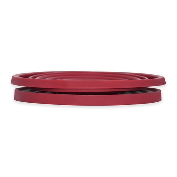 2X sammenleggbar camp pour over kaffedripper, gjenbrukbar silikon kaffefilterholder