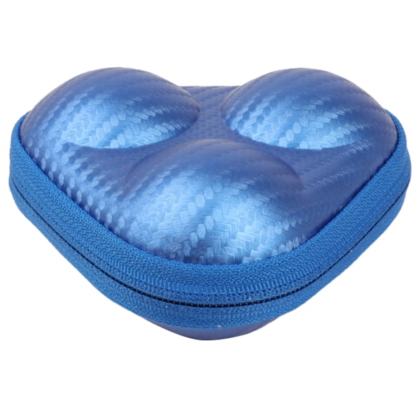 Fantastisk bordtennisboksbeholder 3 ping pong bolde Opbevaring til etui, et must-have for atleter udendørs indendørs sport Blue 0.05