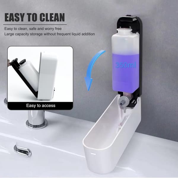 ING Schampodispenser - Väggmonterad - Enkel att installera