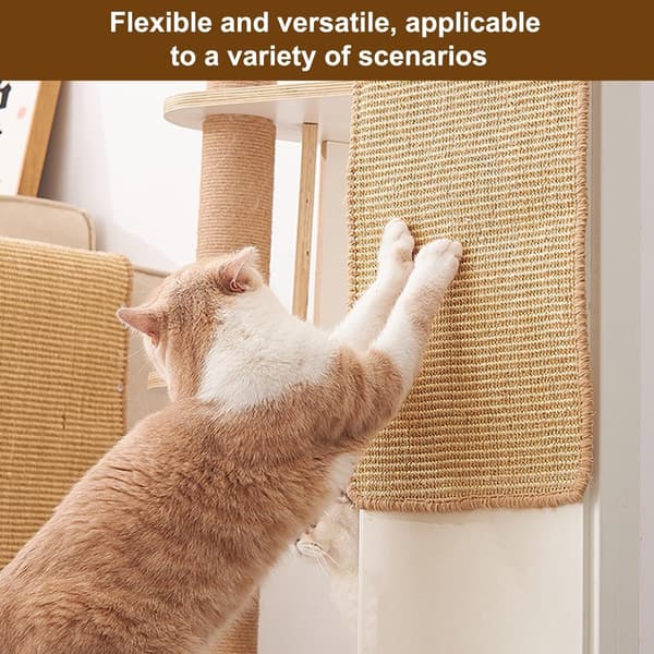 Sisal klorestativ for vegg/gulvbeskyttelse