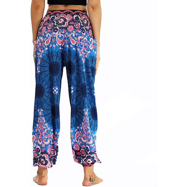 Kvinnors Hippie Harem Byxor Strand Byxor Yoga Byxor