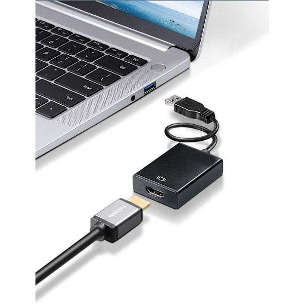 USB til HDMI-adapter, USB 3.0/2.0 til HDMI 1080P videografikk